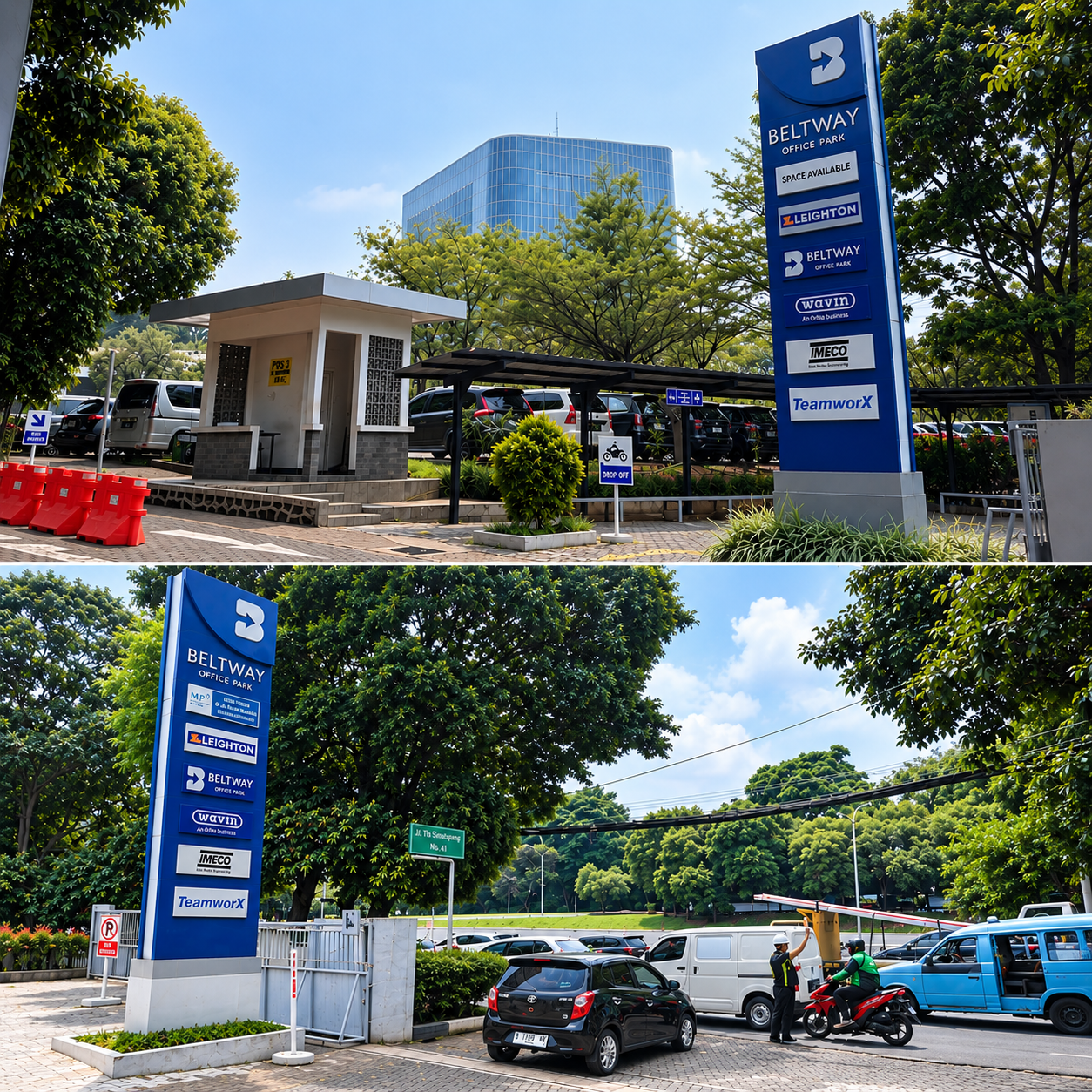 TB Simatupang Entrance