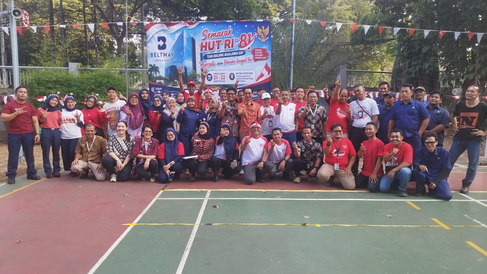 Pengelola Beltway Office Park Bersatu dalam Bhinneka Tunggal lka