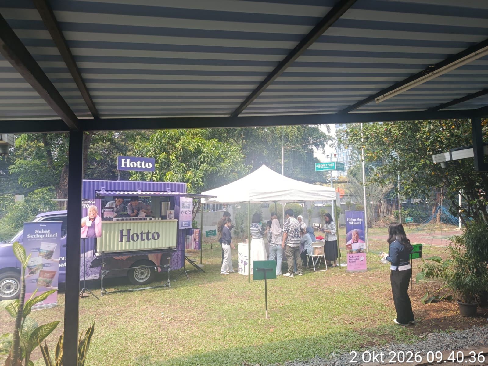 Healthy Break dengan Hotto di Beltway Office Park